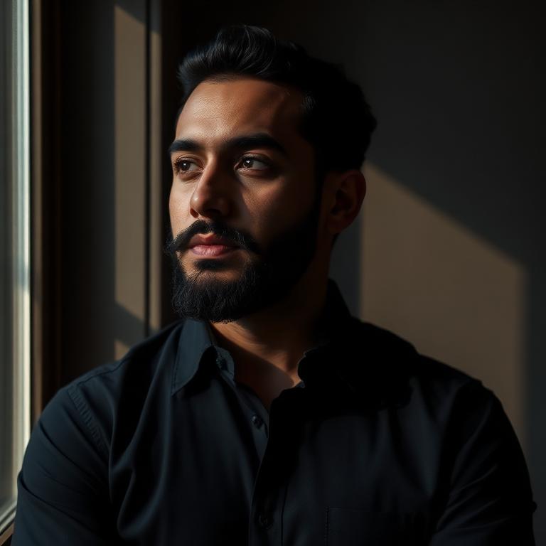 Aziz R., client transformation portrait
